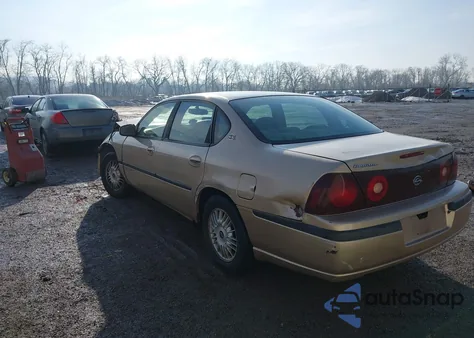 2000 Chevrolet Impala z USA, uszkodzony, nr VIN 2G1WF55K8Y9319608